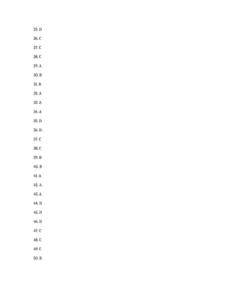 Biokimyo Test Javoblari 2
