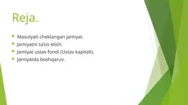 Masulyati cheklangan jamiyat faoliyatning huquqi 2
