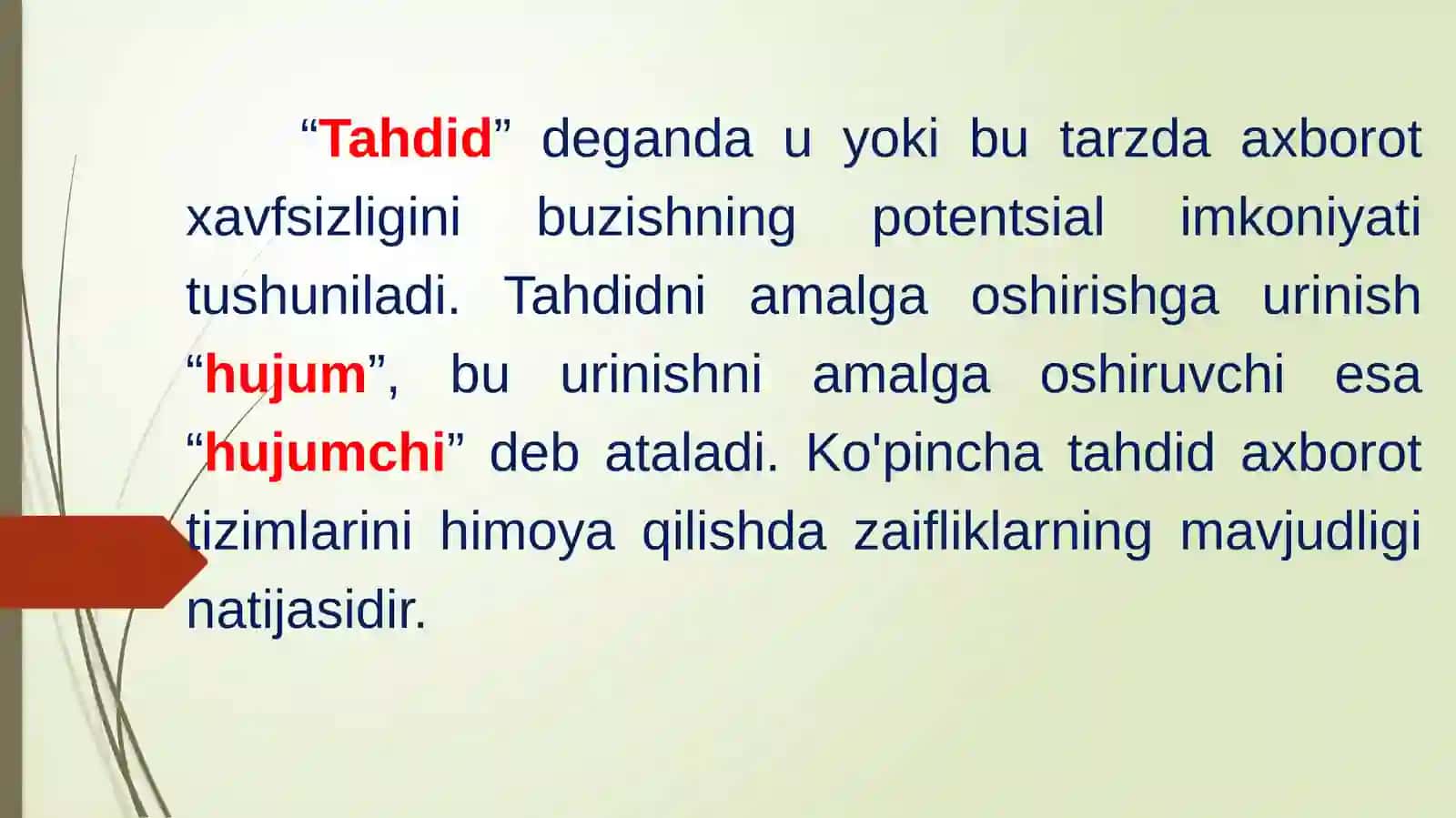 Axborot xavfsizligiga tahdidlar 2