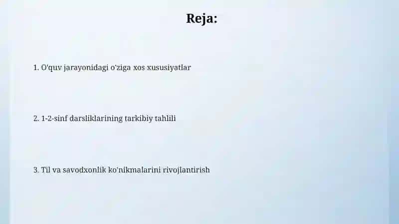 1-2-sinf tarbiya darsligini oʻrganish 2