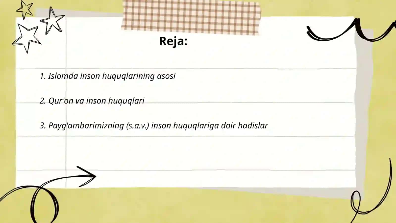 Islomda inson huquqlarini himoya qilish ijtimoiy tenglik adolat bagrikenglik 2