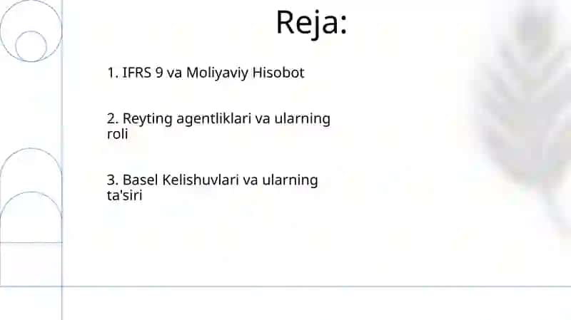 Kredit risklarini boshqarishda xalqaro standartlar va normativlar 2
