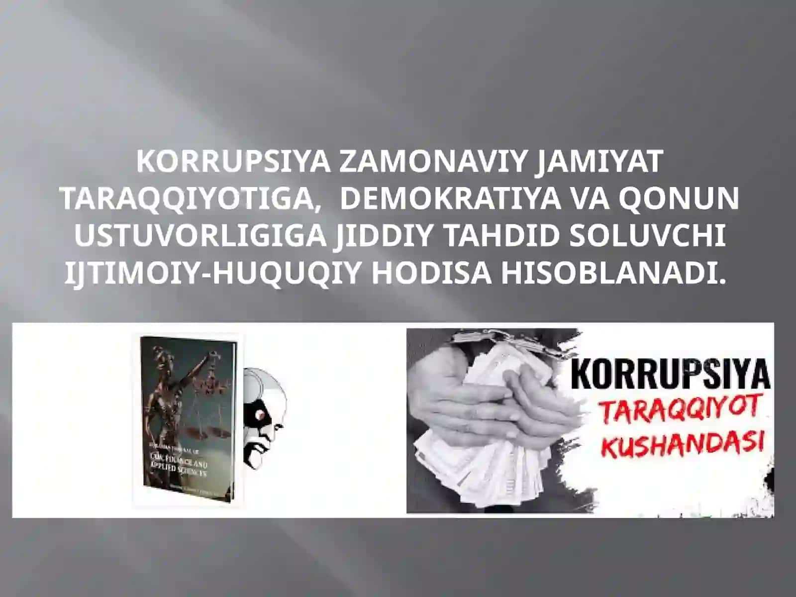 Korrupsiyaga qarshi kurashishning xalqaro-huquqiy asoslari 2