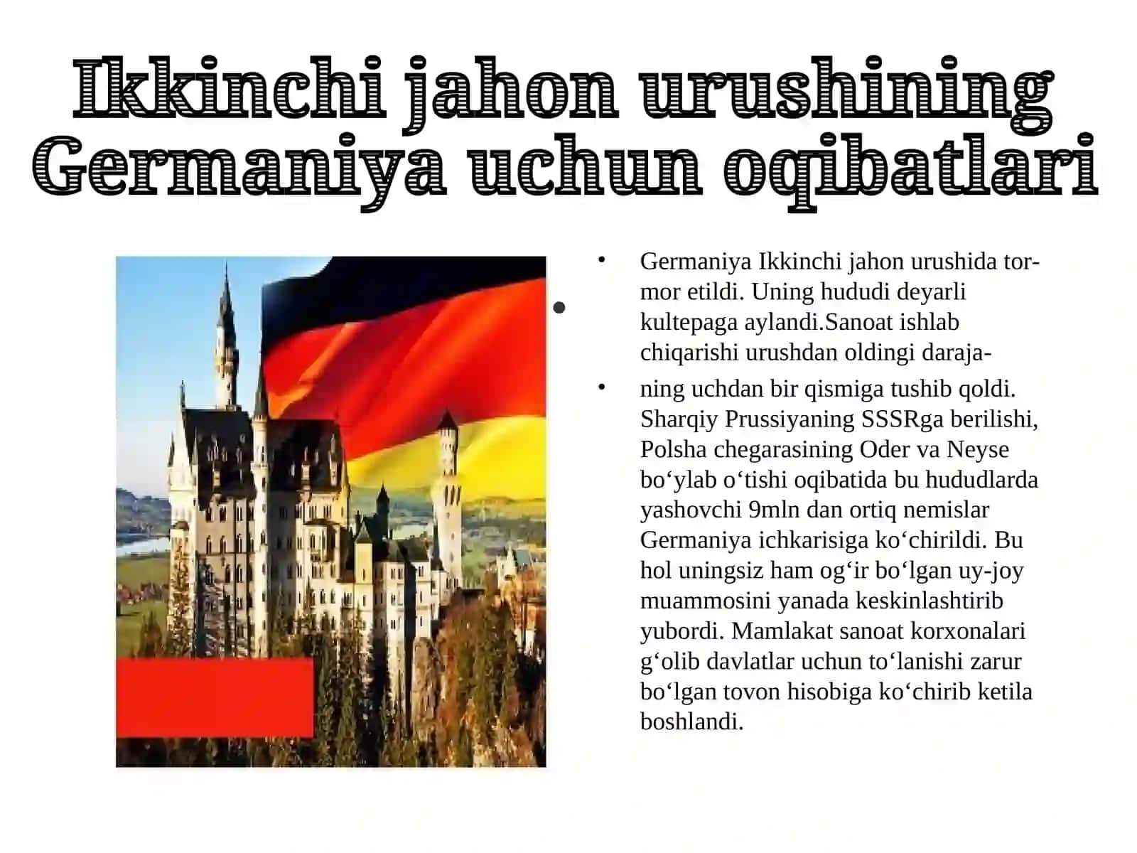 Ikkinchi Jahon Urushi natijalari 2