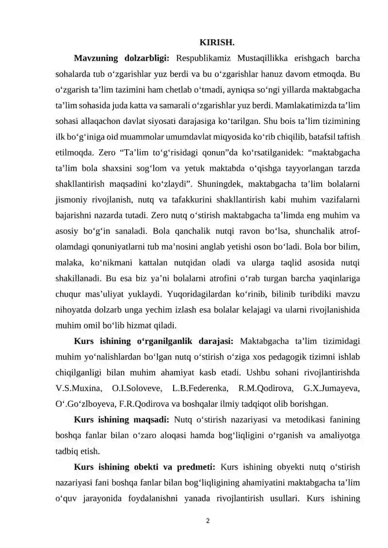 NUTQ O‘STIRISH METODIKASI 2