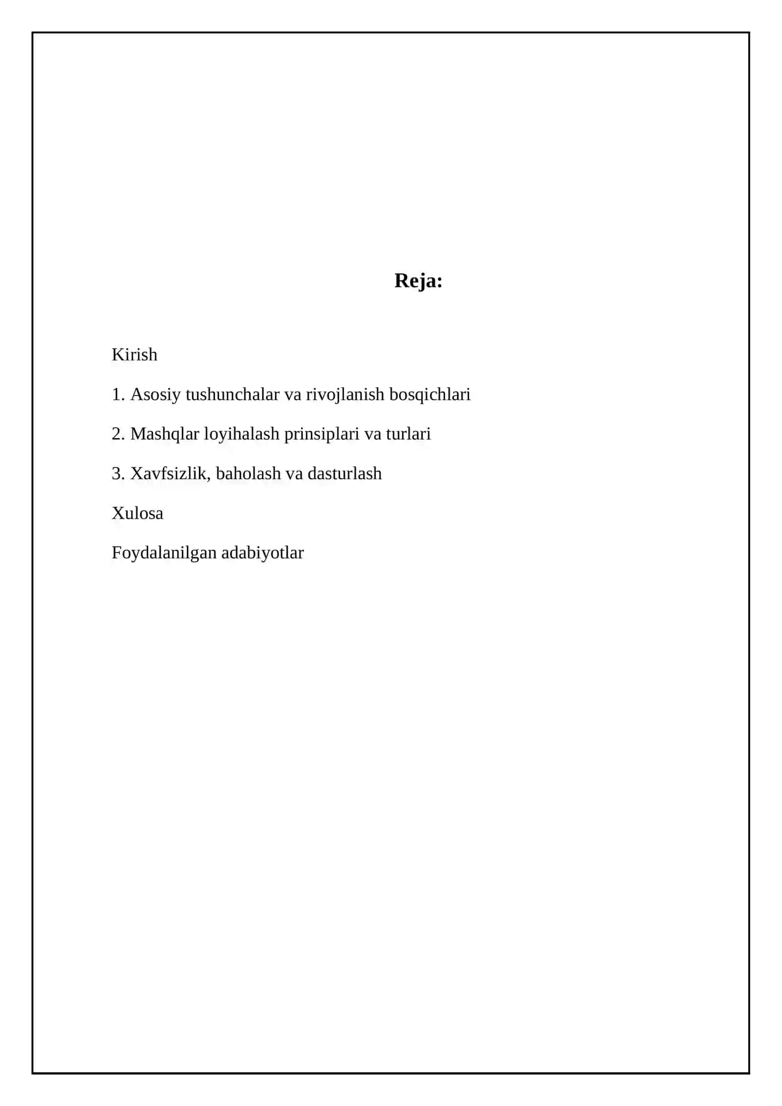 Umum rivojlantruvchi mashqlarni tuzish 2
