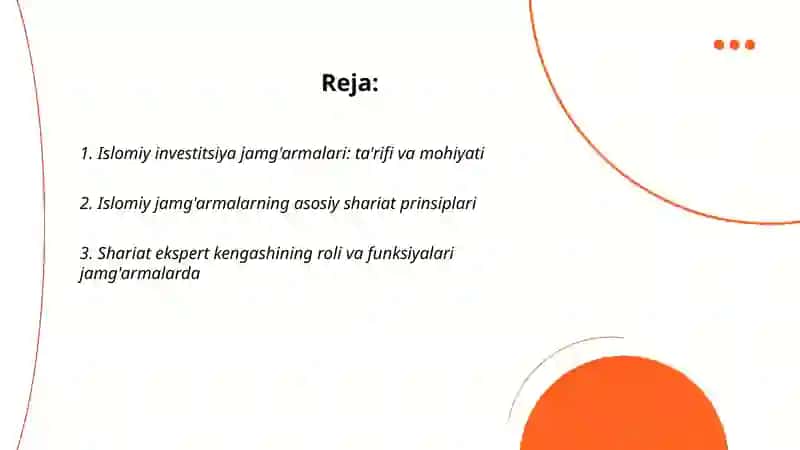 Islomiy investitsiya jamg'armalari 2