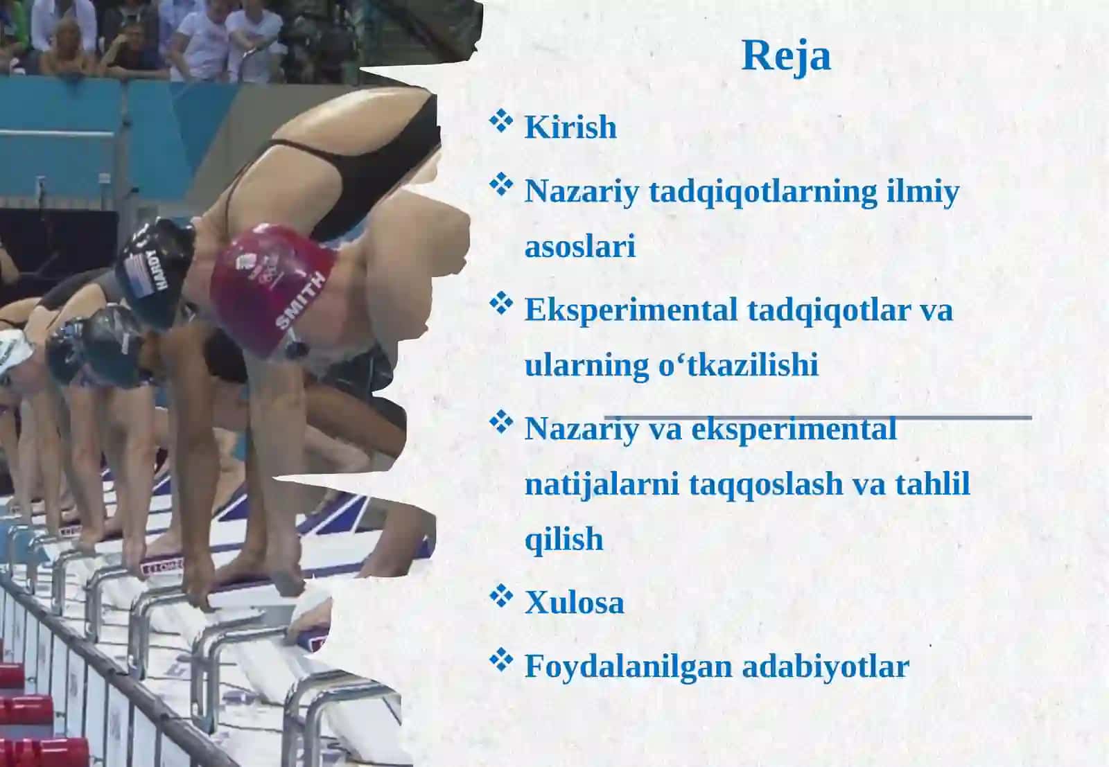 Nazariy va eksperimental tadqiqotlarni taqqoslash, ularning farqlarini tahlil qilish 2