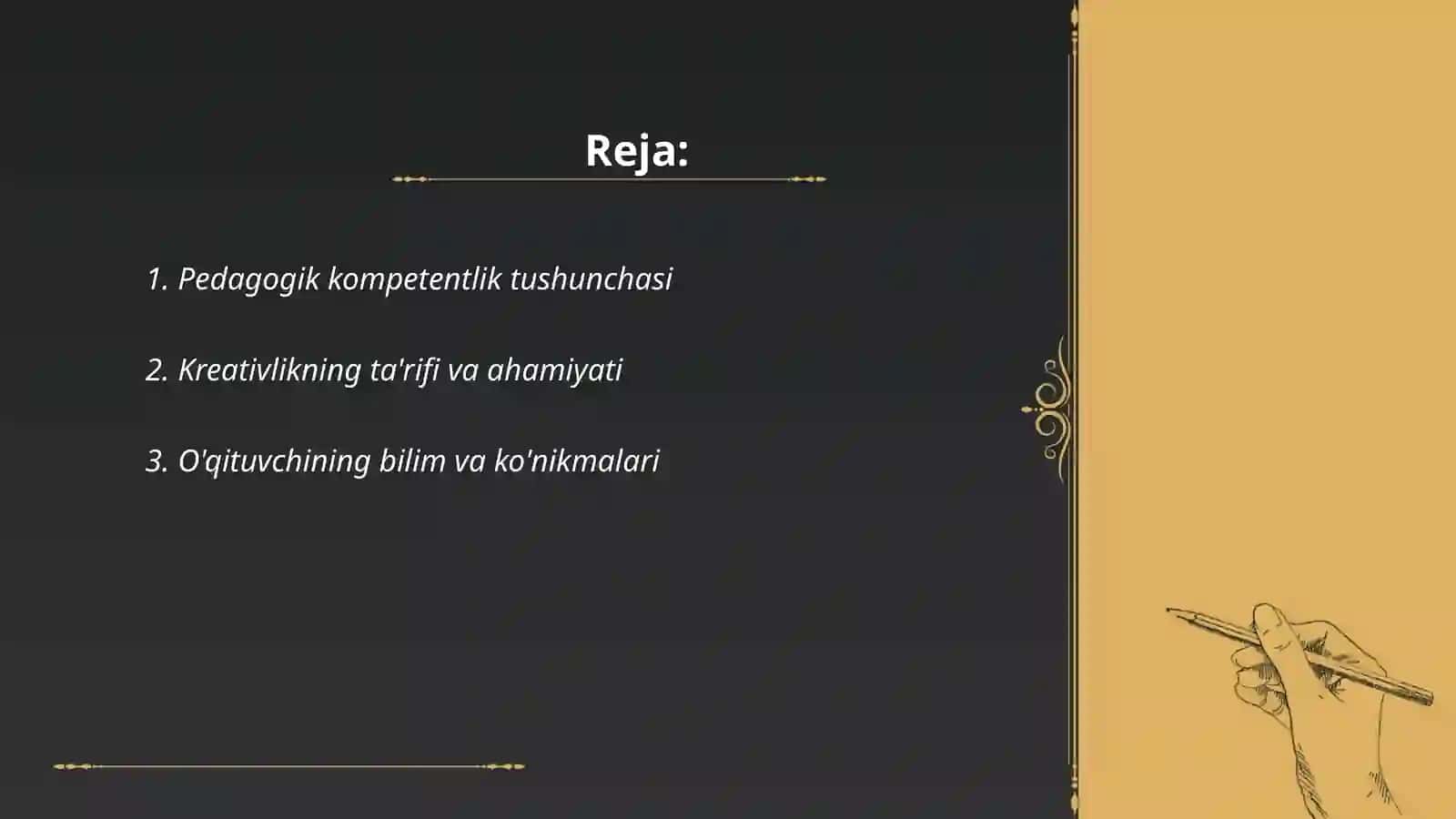 Pedagogik kompetentlik va kreativlikni shakllantirish 2