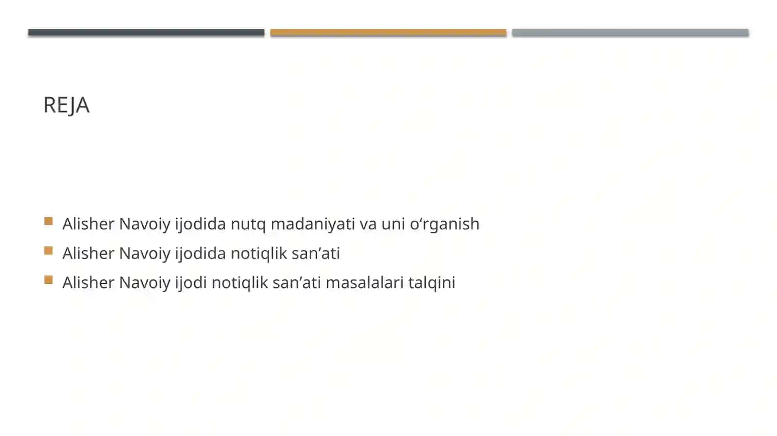 Alisher Navoiy ijodida nutq madaniyati va notiqlik sanʼati masalalari talqini 2