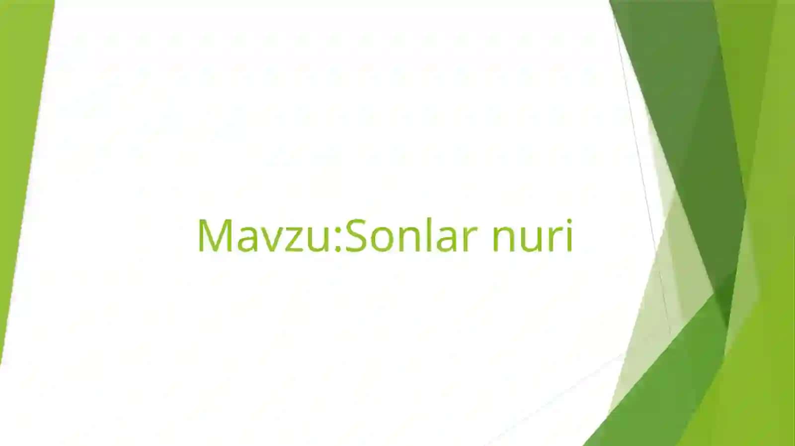 Sonlarnuri 2