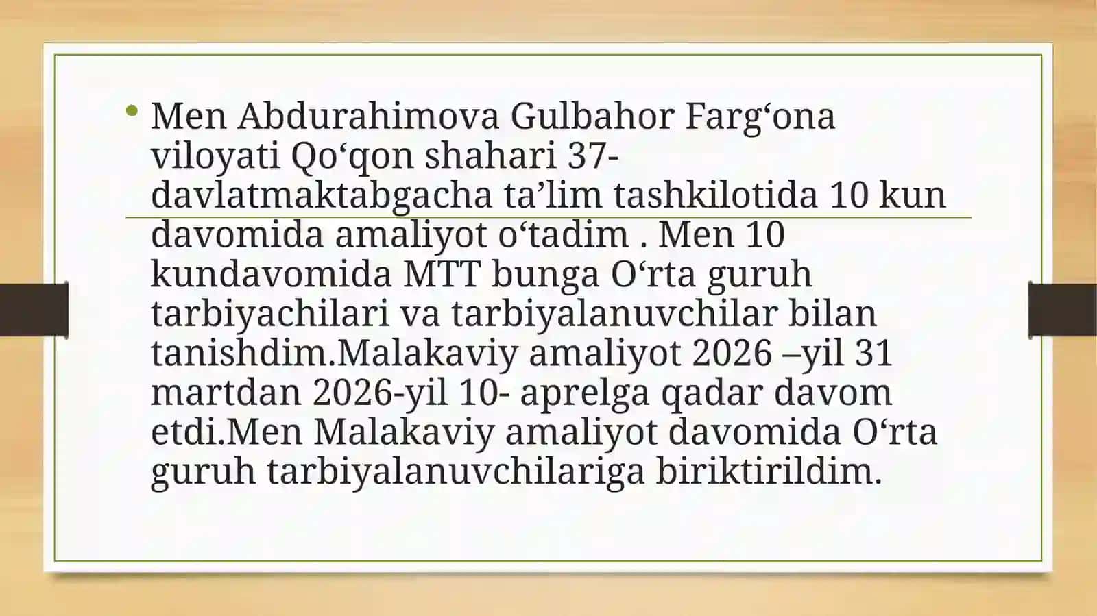 Surdopedagogika yoʻnalishi 2