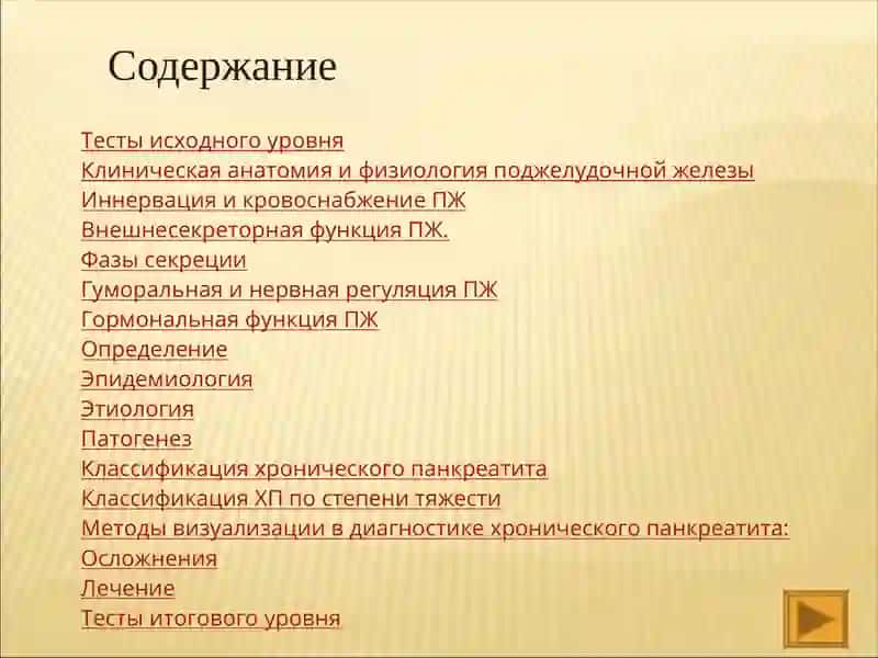 Поджелудочная железа (ПЖ) 2