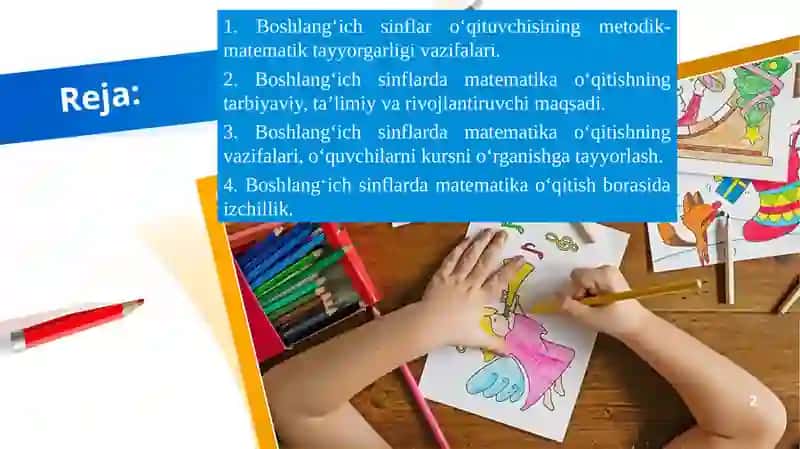 Boshlang‘ich sinf matematika kursi 2