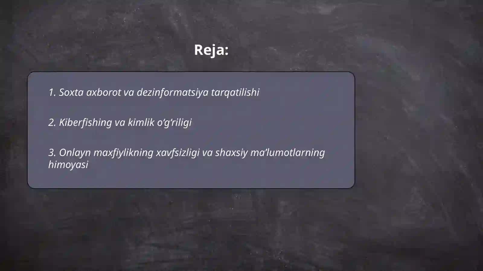 Soxta axborot va dezinformatsiya tarqatilishi 2