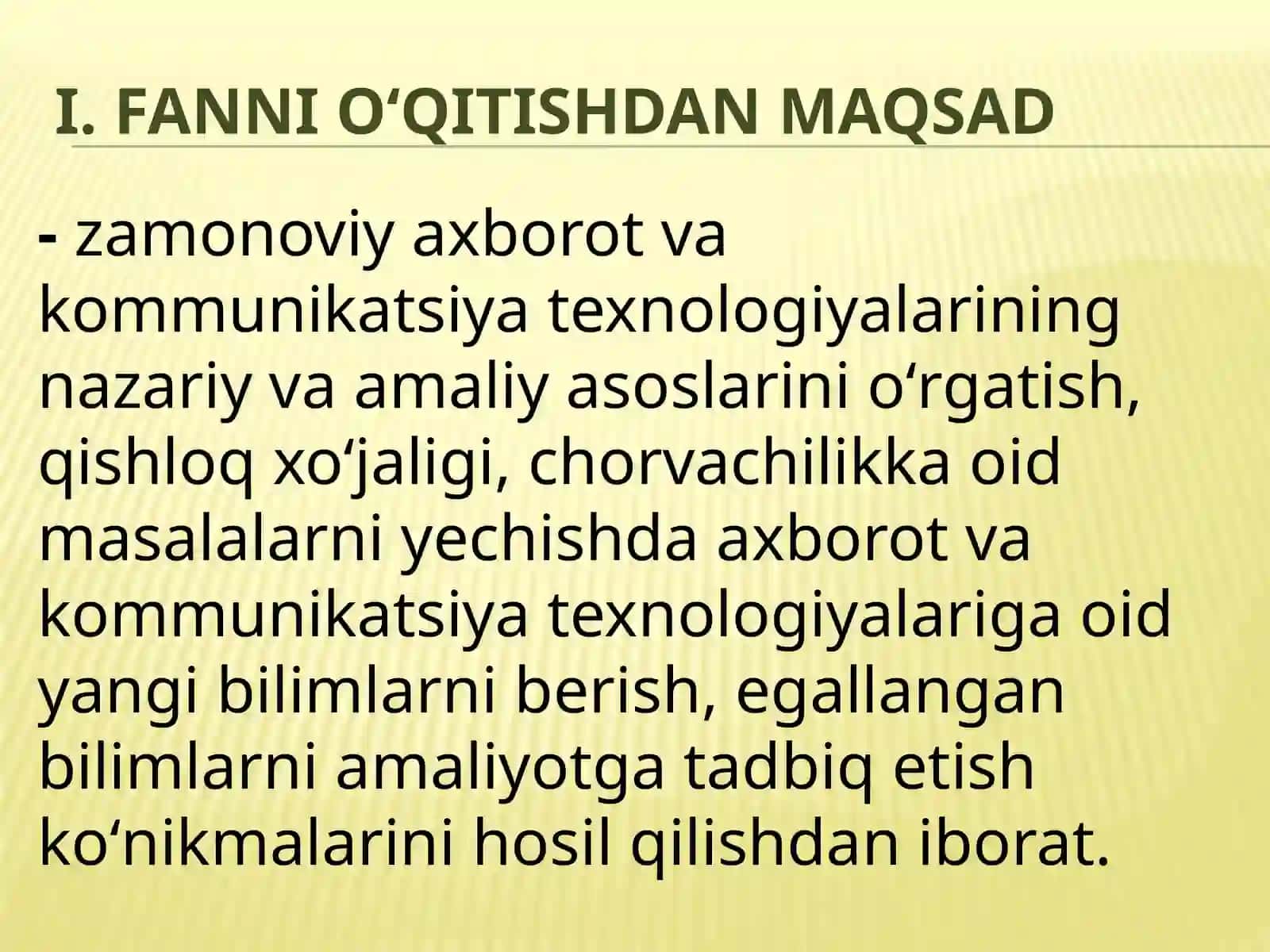 Iqtisodiyotda axborot kommunikatsion texnologiyalari va tizimlar 2