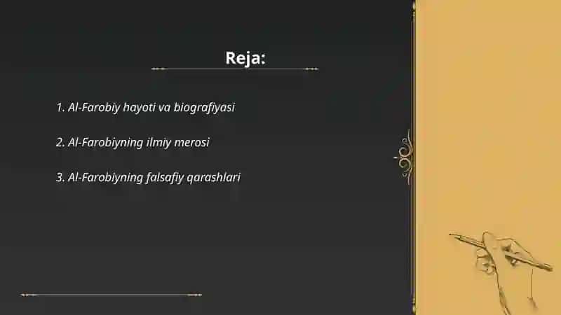 Al-Farobiyning Ilmiy Merosi 2
