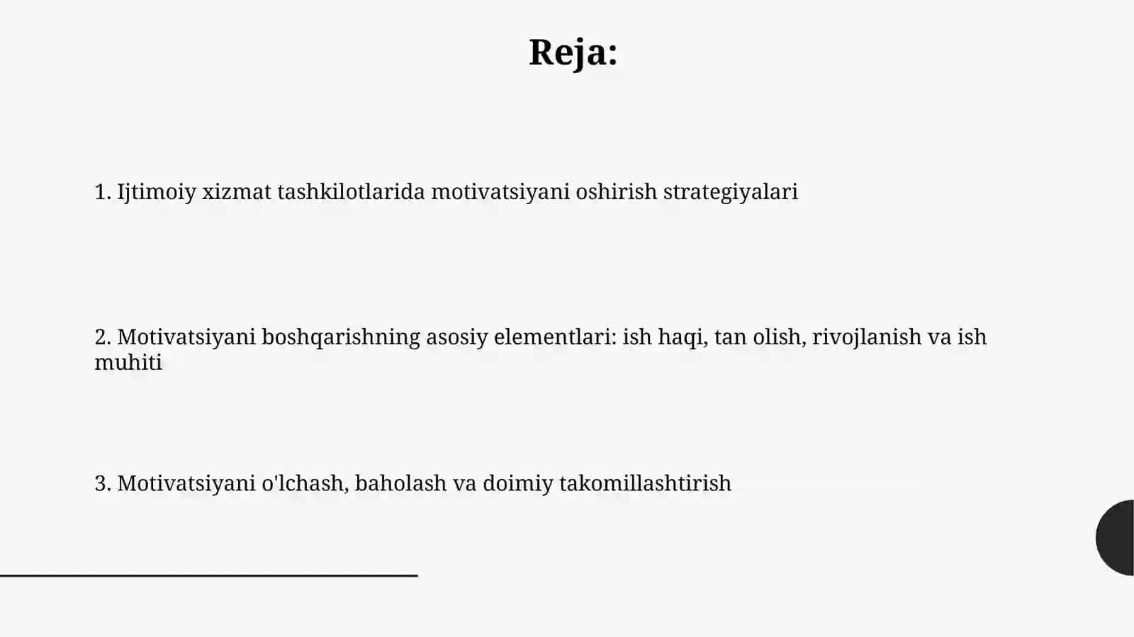 Ijtimoiy xizmat tashkilotida xodimlar motivatsiyasini boshqarish 2