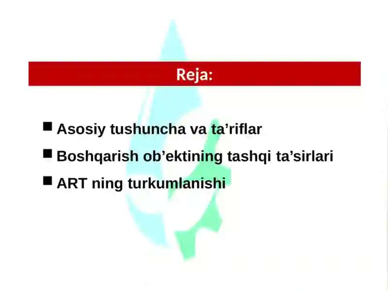 TexnologikJarayonlarniBoshqarishdaAvtomatlashtirilganTizimlarningO'rni 2