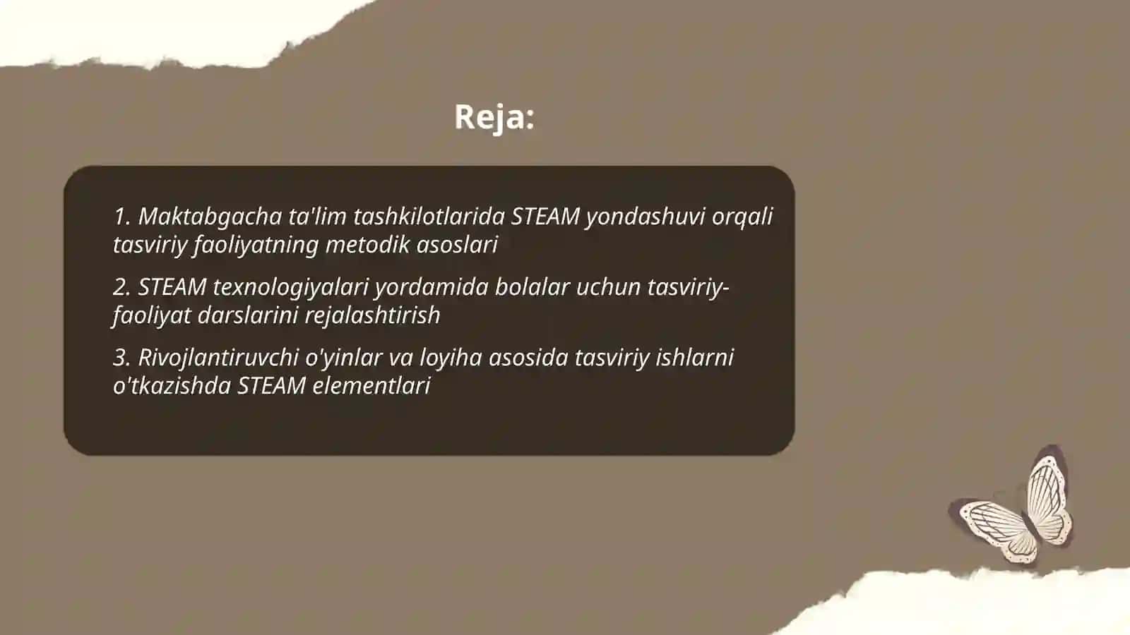 Maktabgacha ta'lim tashkilotlarida STEAM ta'lim texnologiyalari orqali tasviriy faoliyatni tashkil etish 2