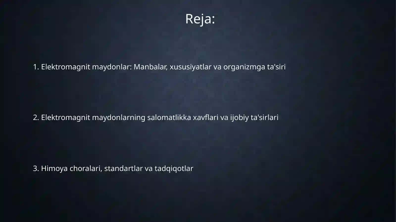 Elektromagnit maydonning organizmga ta‘siri 2