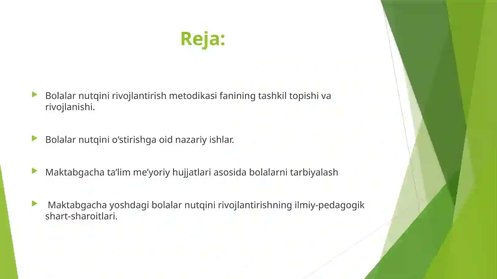 Nutqning rivojlanishi kichik maktab yoshidagi o’quvchilar ijtimoiylashuvi omili sifatida 2