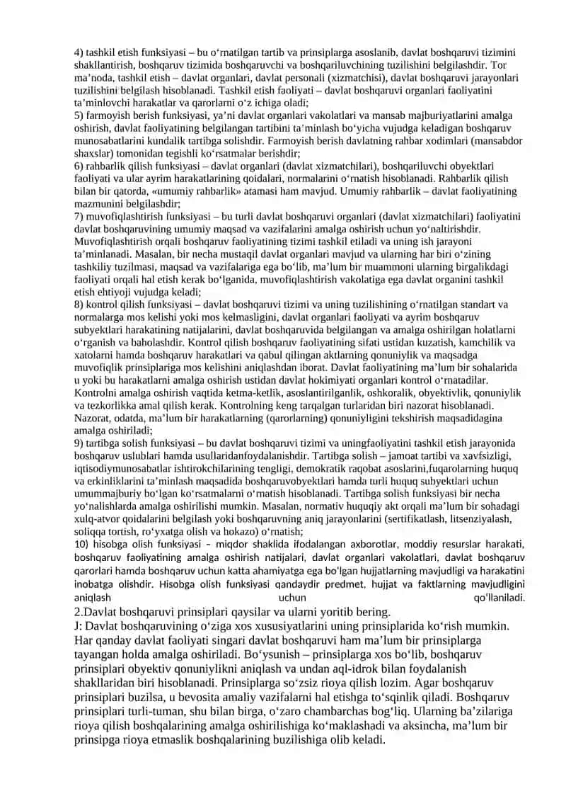 Ma’muriy huquq fanidan oraliq savollar 2
