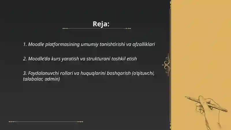 Moodle platformasi LMS 2