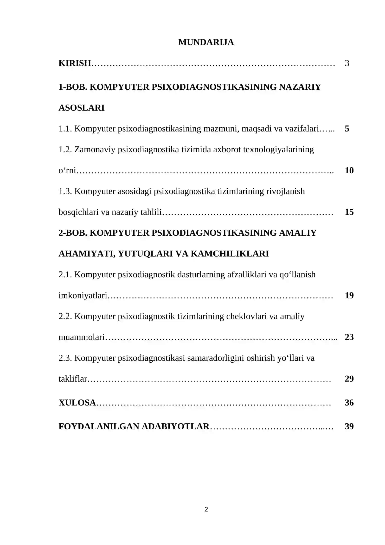 KOMPYUTER PSIXODIAGNOSTIKASINING YUTUQ VA KAMCHILIKLARI 2