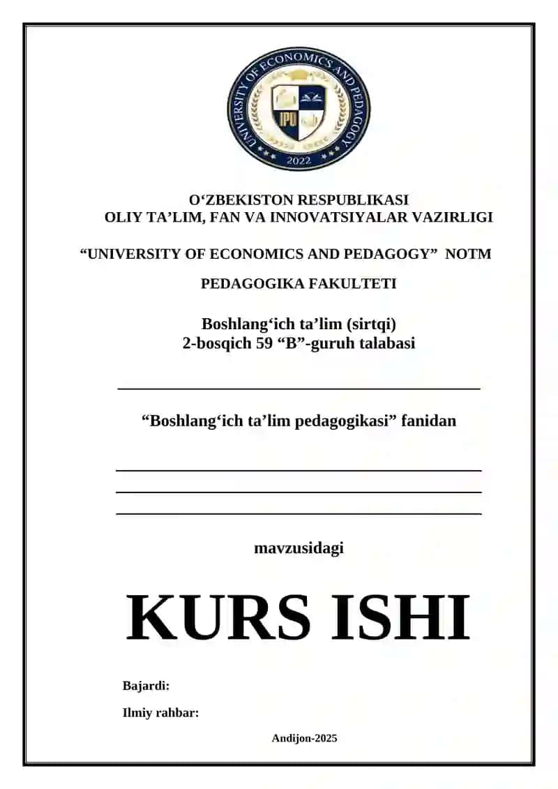 Maktabgacha ta’lim-tarbiyani tashkil etish 2