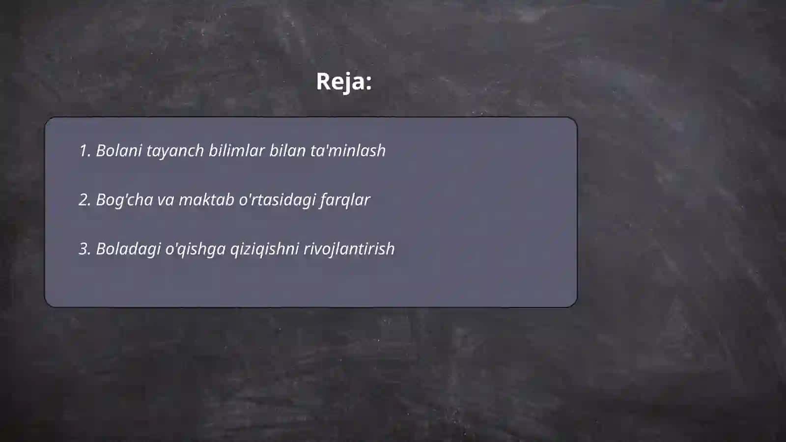 Bolani maktabga tayyorgarligining psixologik xususiyatlari 2
