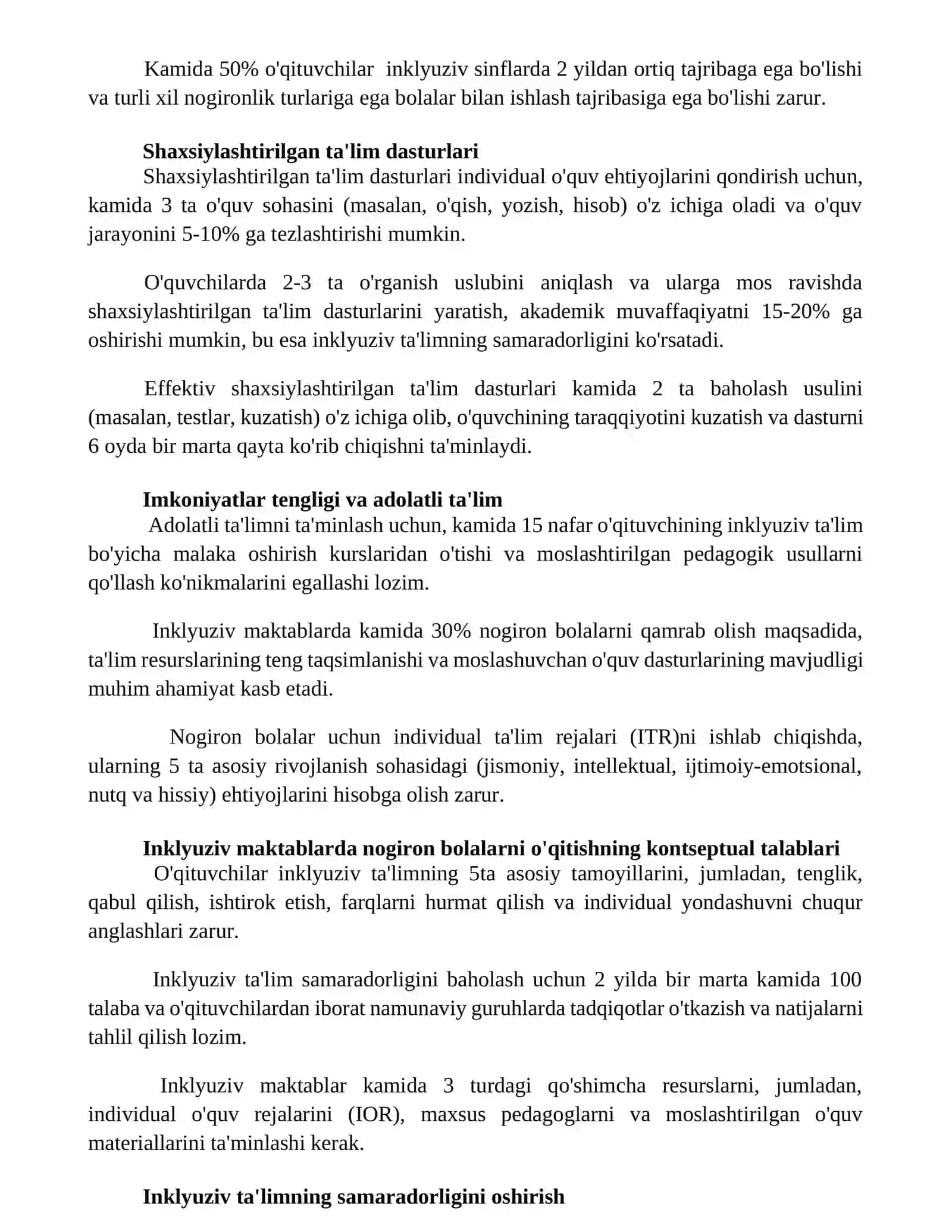 Nogiron bolalar uchun moslashtirilgan o'quv materiallari 2