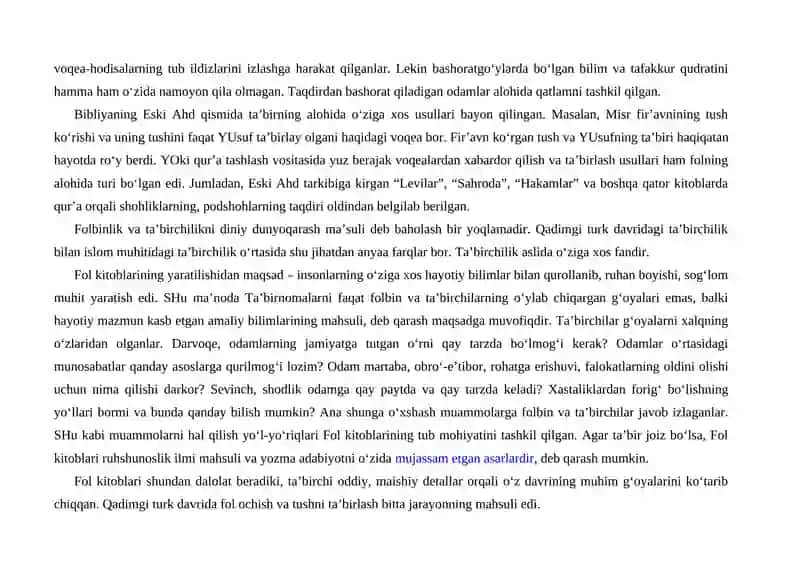 Irq bitiglari - Adabiy Manba Sifatida 2