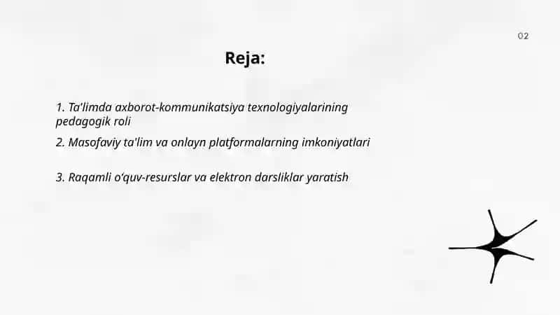 Ta'limda axborot-kommunikatsiya texnologiyalarining pedagogik roli 2