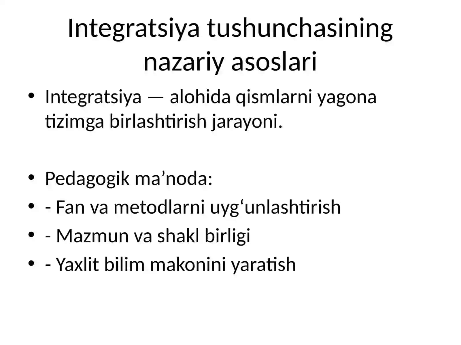 Integratsiya 2