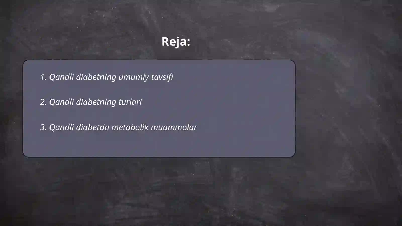 Qandli diabet va ochlikda ketonuriya va ketonemiya 2
