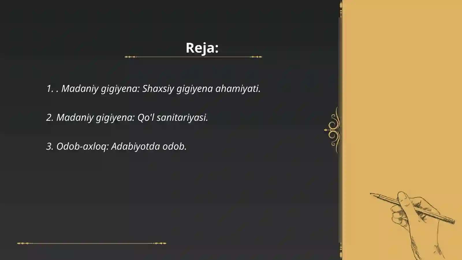 Ertalabki davra suhbati 2