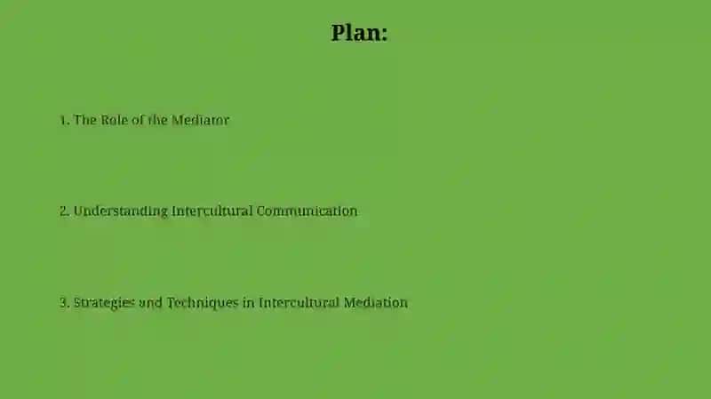 Intercultural Mediation 2