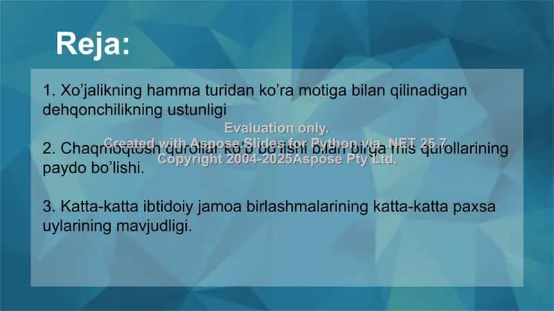 Enyolit davri hususiyatlari 2