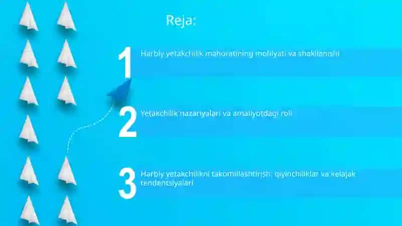 Harbiy yetakchilik mahoratining mohiyati va shakllanishi 2