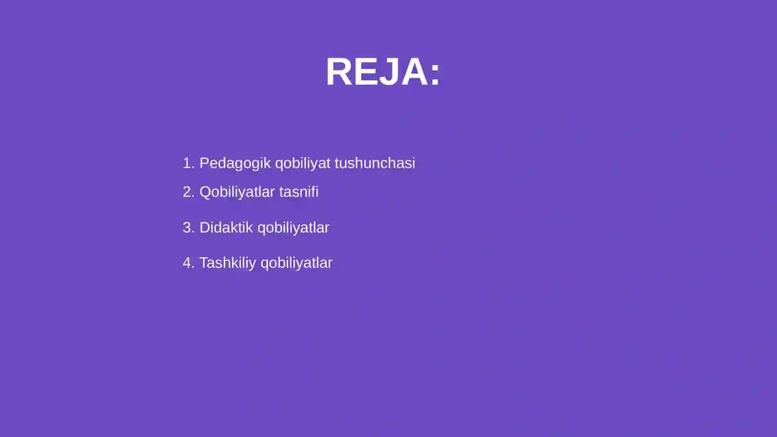 Pedagogik qobiliyatlarning asosiy turlari 2