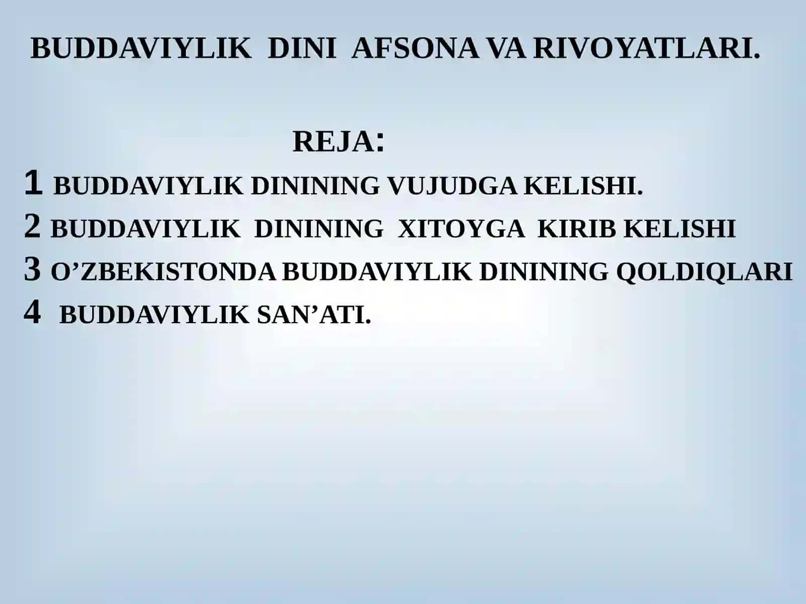 TASVIRIYSAN’ATDA AFSONA VA RIVOYATLAR 2