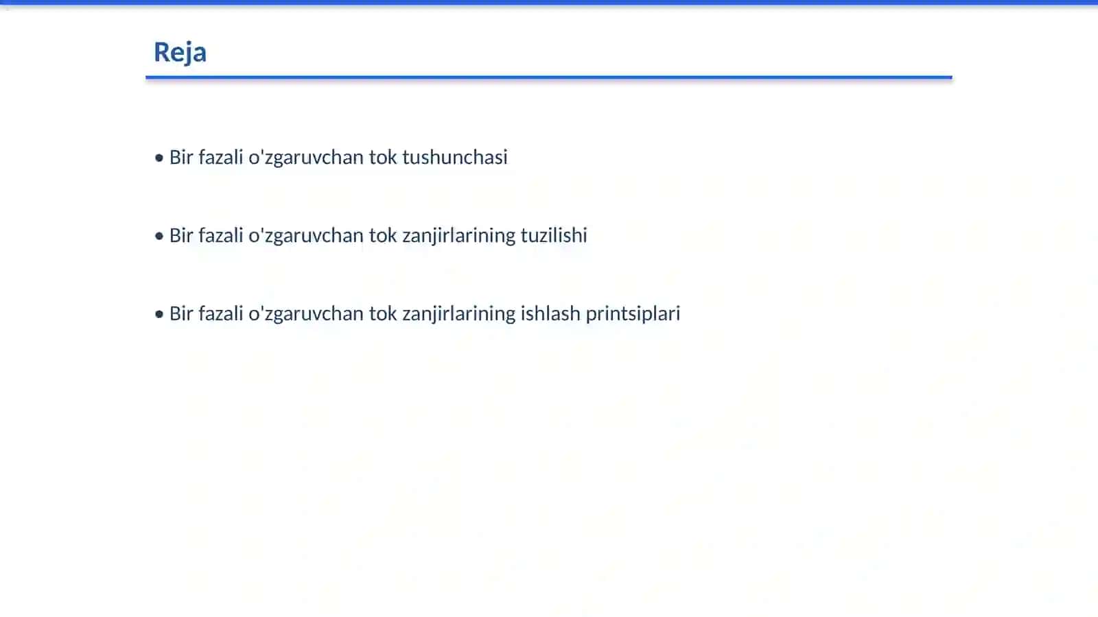 Bir fazali o'zgaruvchan tok elektr zanjirlari 2