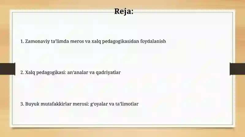 Buyuk mutafakkirlar merosi vaxalqpedagogikasi 2