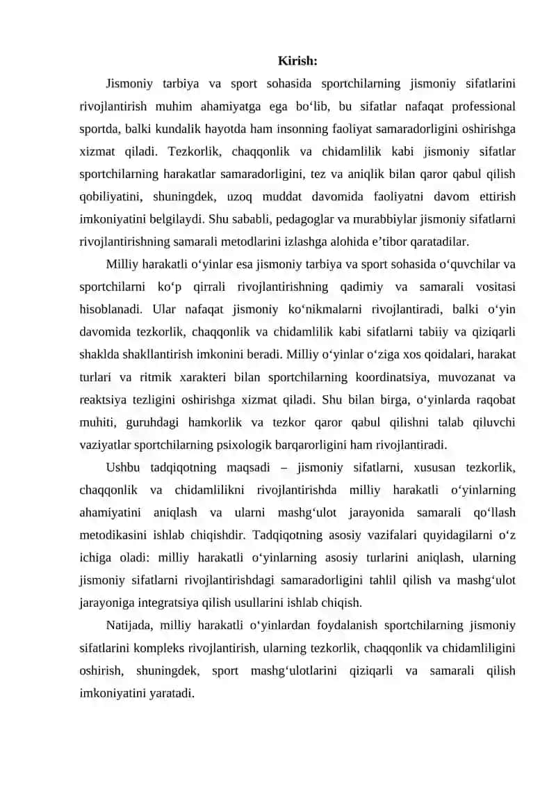 Jismoniy sifatlar va milliy harakatli o‘yinlar 2