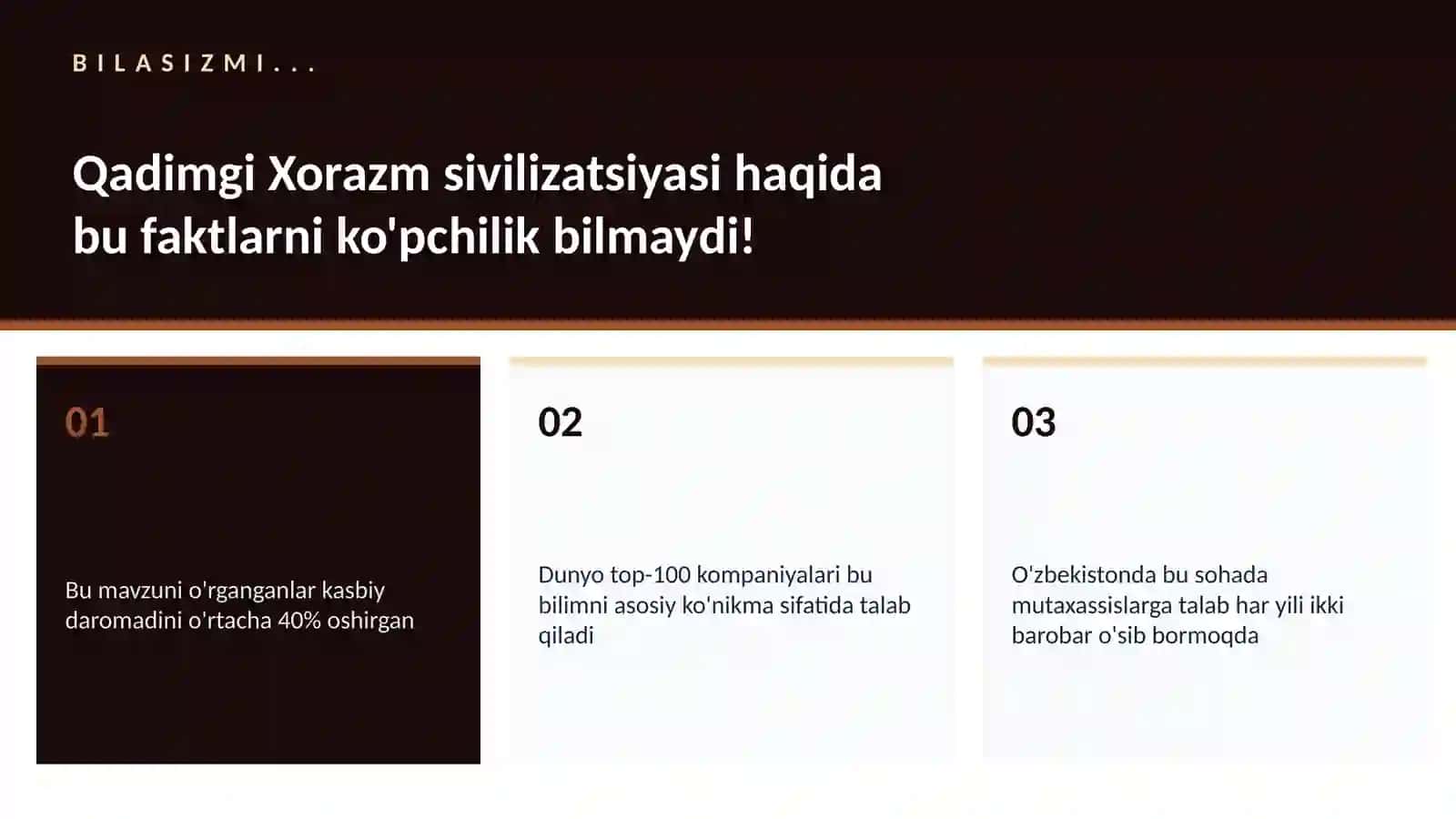 Qadimgi Xorazm sivilizatsiyasi 2