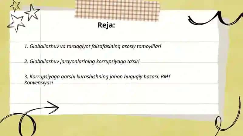 Globallashuv va taraqqiyot falsafasi 2