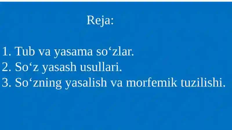 Ot.Otning leksik-grammatik xususiyatlari 2