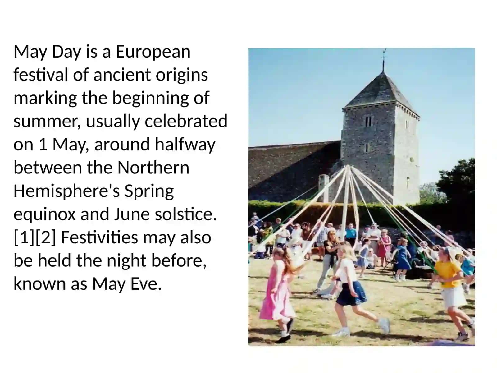 Holidays in Great Britain (Mayday) 2