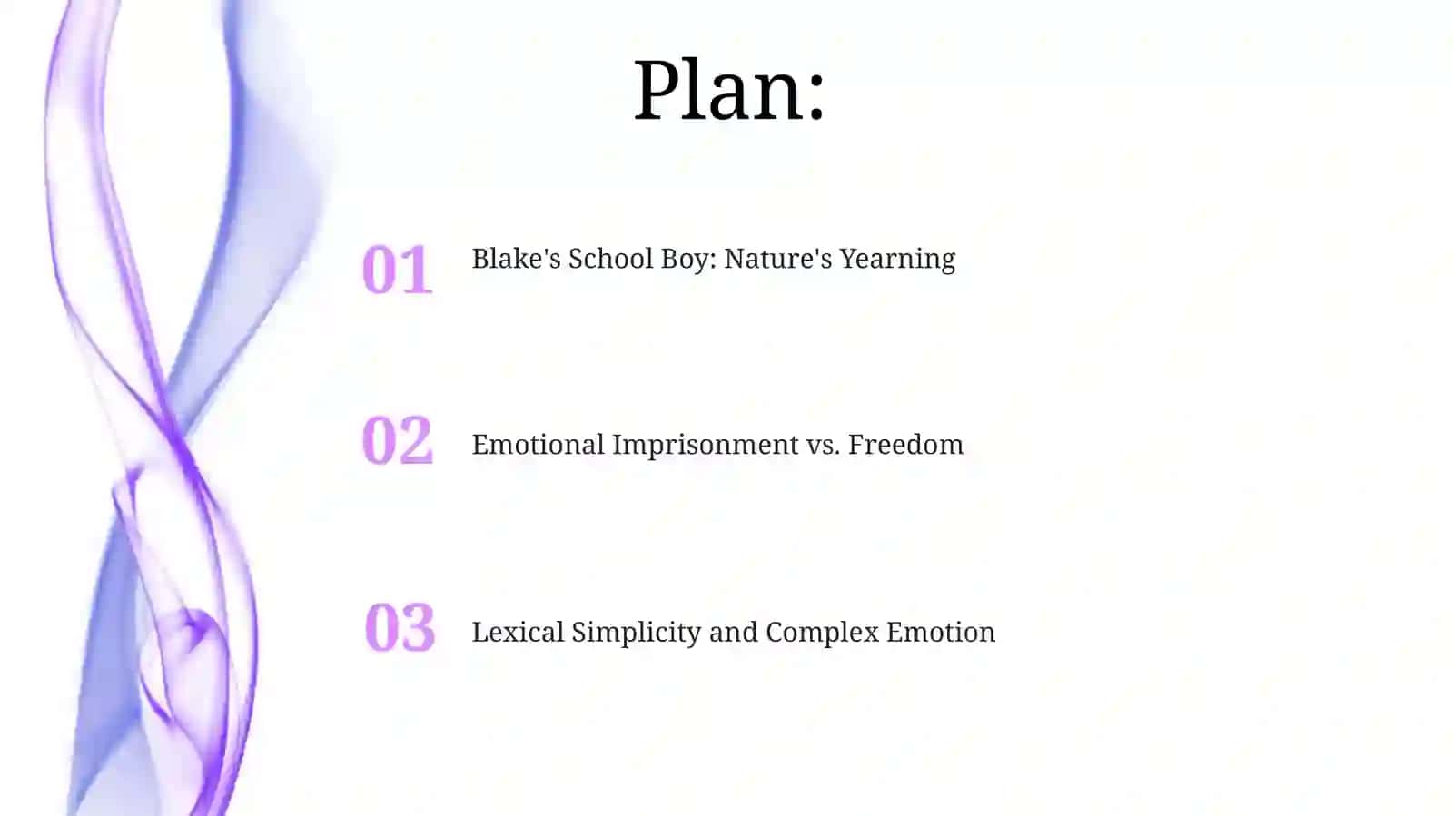 Blake's 'The School Boy' - A Lyrical Lament 2